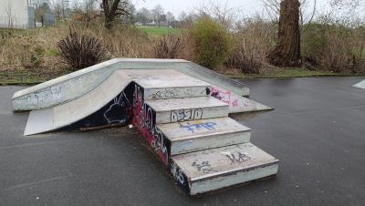Funbox at Skatepark Kleve